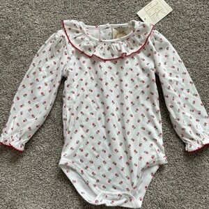 NEW Baby TBBC Ruffle Collar Onesie- Size 18/24m